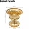 10Pcs 15cm Gold Metal Centerpieces Flower Vase Wedding Anniversary Party Decor